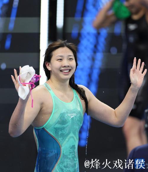 唐钱婷代表上海队摘得全运会女子100米蛙泳金牌