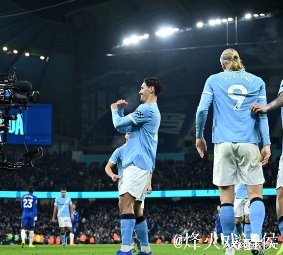 英超-恩佐扳平赖因德斯建功格瓦迪奥尔伤退 曼城1-1战平切尔西