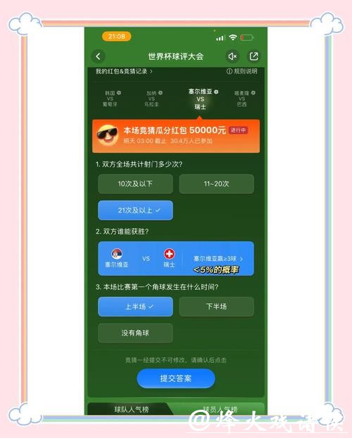 世界杯竞猜APP：手机必备的赛事竞猜助手